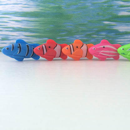 Electric Flash Swimming Fish