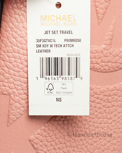 Michael Kors Embossed Leather Tech Crossbody Bag