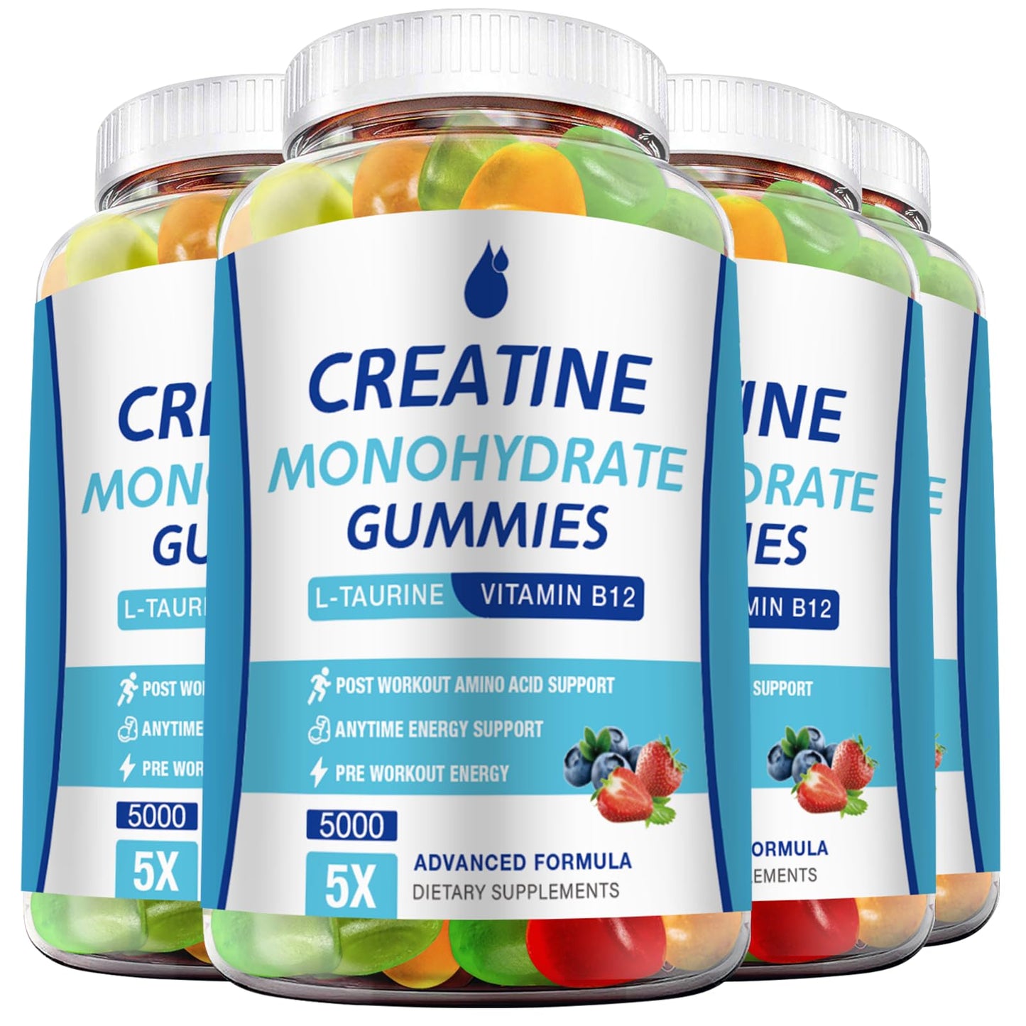 Creatine Boost Gummies 5000mg - Focus & Strength