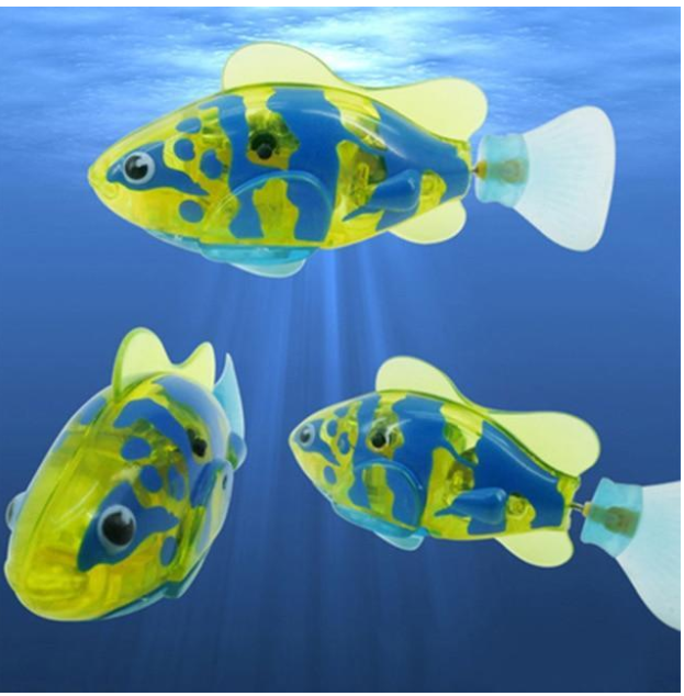 Electric Flash Swimming Fish